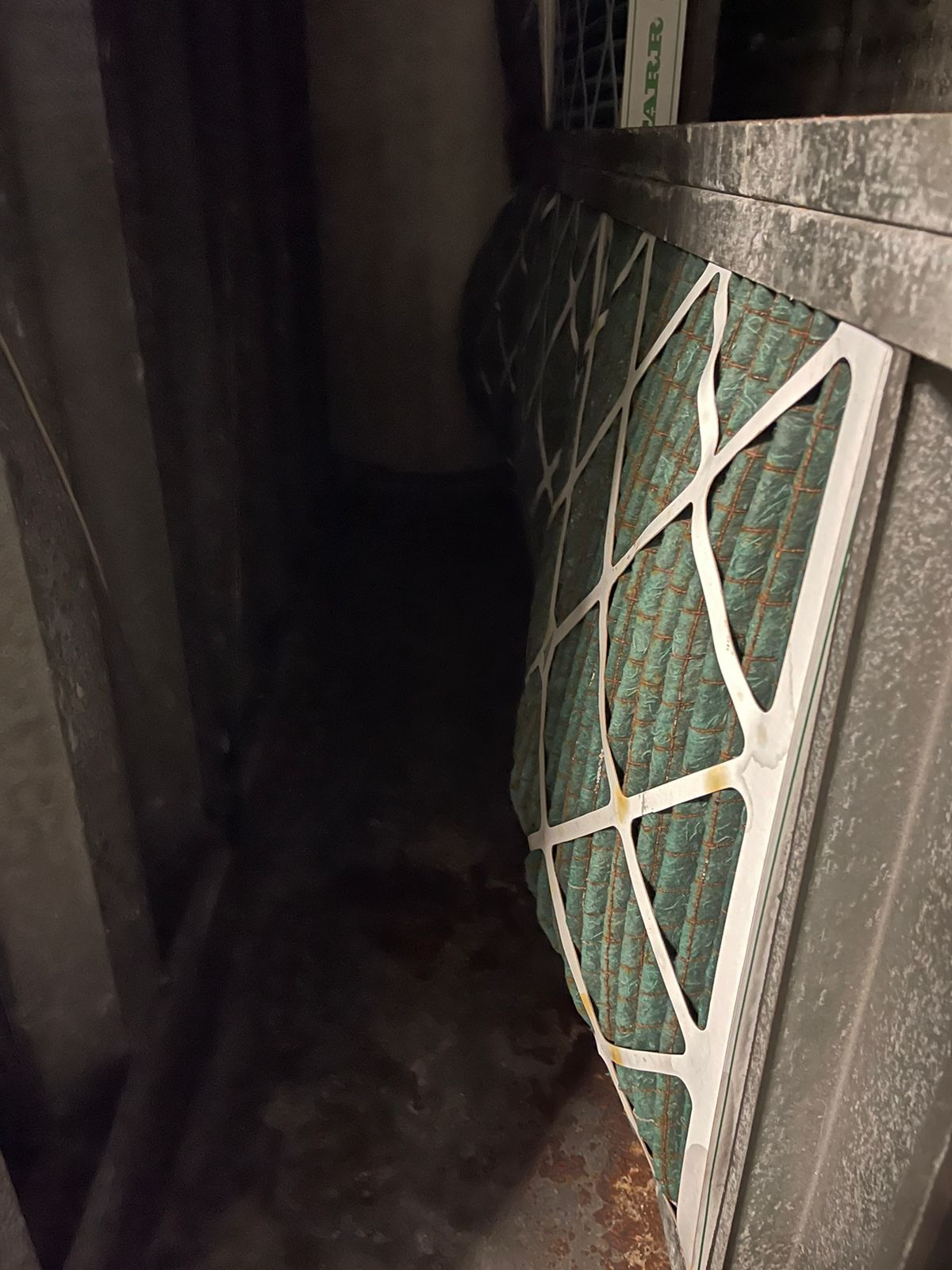 AHU2 - Collapsed Filter